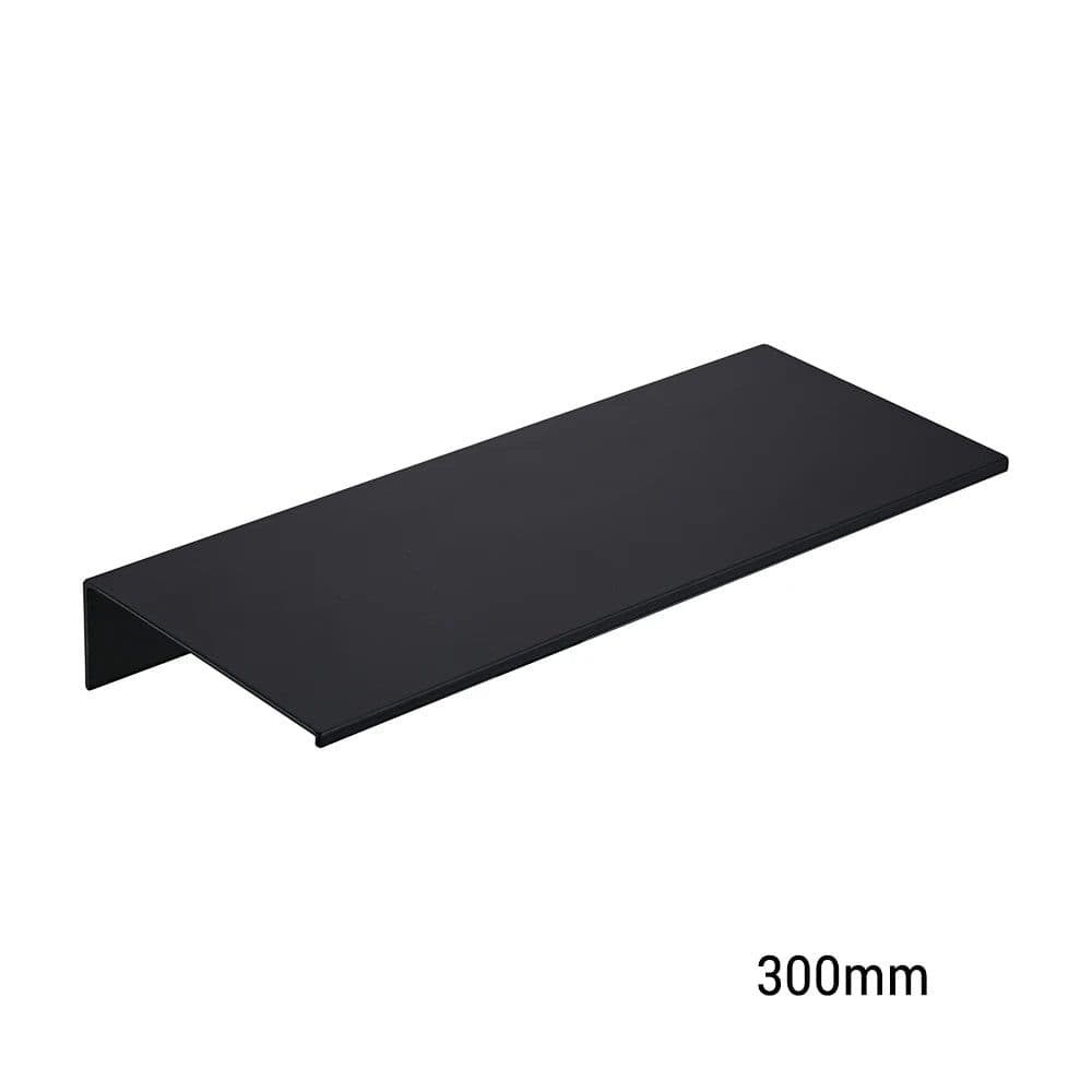 image-Black White Aluminum Alloy Wall-Mounted Kitchen Shower Room Bedroom Device Bathroom Accessories Organizer Shelf