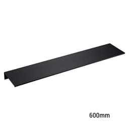 image-Black White Aluminum Alloy Wall-Mounted Kitchen Shower Room Bedroom Device Bathroom Accessories Organizer Shelf