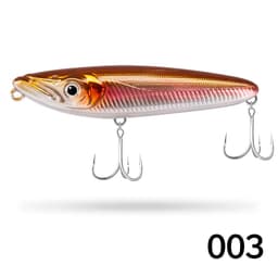 image-D1 Surface Pencil Fish Lure 70mm/140mm Walk the Dog Artificial Hard Baits Plastic Walker Swimbait For Bass Trout Fishing Tackle