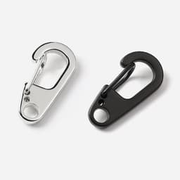image-10pcs D Carabiner D-Ring Key Chain Spring Clips Mini Aluminium Alloy Hang Buckle Survival EDC Gear Outdoor Camping Keyring Tool