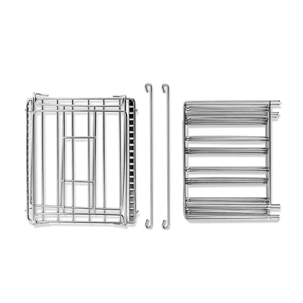 image-Stainless Steel Sous Vide Rack and 11L Sous Vide Cooker Containers Detachable Dividers Separator for Immersion Circulators