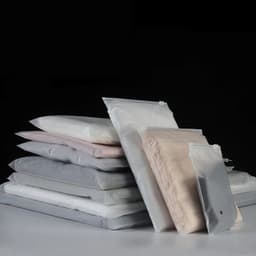 image-TETP 10pcs 14wire/18wires Frosted Matte Zipper Bag Home Travel Storage Clothing Underwear Packaging With Air Hole Organizer