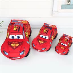 image-Disney Pixar Cars Kids Toys 17cm 25cm 35cm McQueen Plush Toys Cute Cartoon Cars Plush Toys Gifts For Childrens