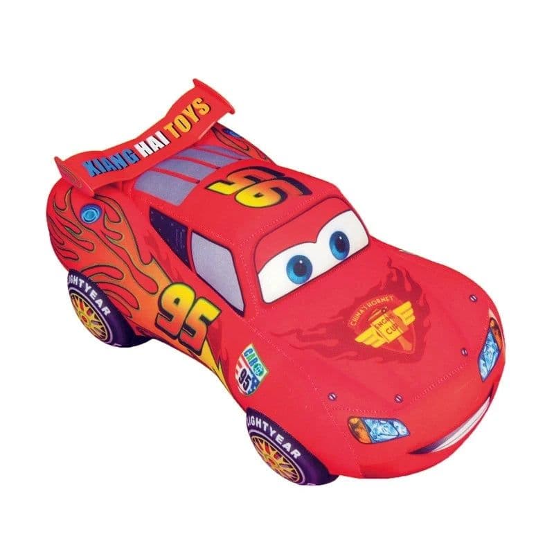 image-Disney Pixar Cars Kids Toys 17cm 25cm 35cm McQueen Plush Toys Cute Cartoon Cars Plush Toys Gifts For Childrens
