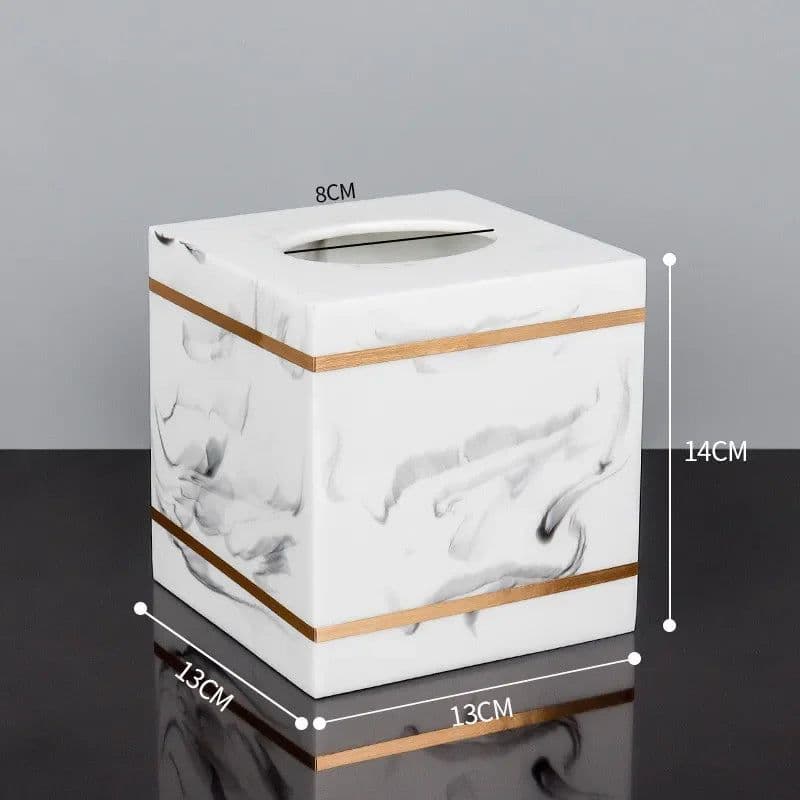 image-Nordic Natural Resin Lotion Bottle Mouth Cup Soap Dish Toothbrush Holder Tissue Box Cotton Swab Box Tray Washing Tools Set