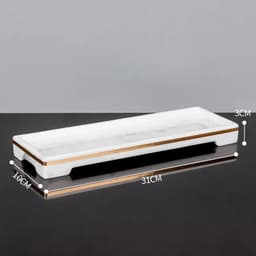 image-Nordic Natural Resin Lotion Bottle Mouth Cup Soap Dish Toothbrush Holder Tissue Box Cotton Swab Box Tray Washing Tools Set
