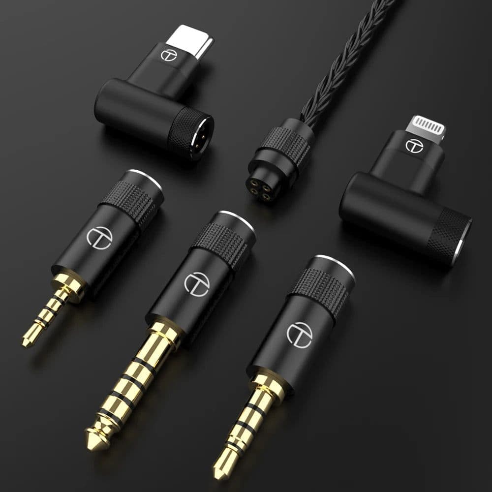 image-TRN TX T2 pro Earphone Cable Jack 8 Core Copper Plated Real Gold Upgrade Detachable Cable Jack For Apple Huawei Xiaomi TRN BAX