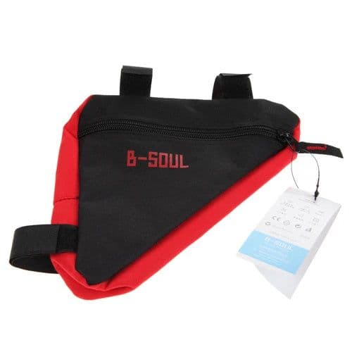 image-Waterproof Triangle Bike Bag Bicycle Bag Pouch Cycling Front Tube Frame Bag Saddle Holder MTB Mountain Bike Cellphone Accessory