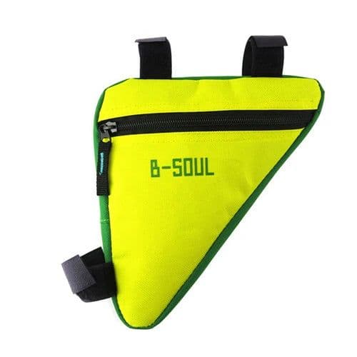 image-Waterproof Triangle Bike Bag Bicycle Bag Pouch Cycling Front Tube Frame Bag Saddle Holder MTB Mountain Bike Cellphone Accessory
