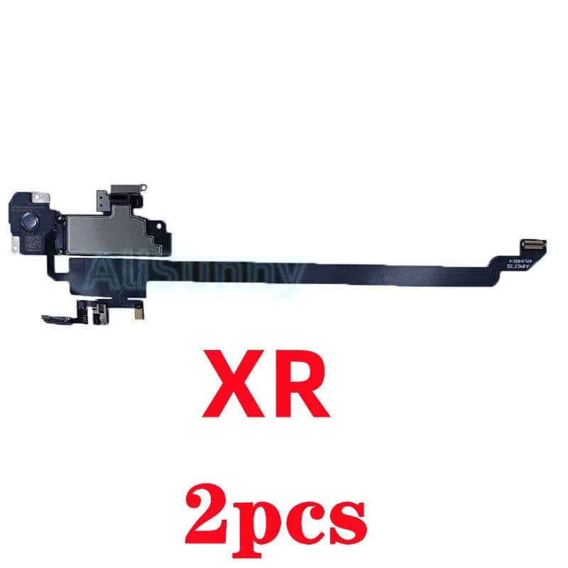 image-AliSunny 2pcs Earpiece Flex Cable for iPhone X XS XR 11 12 Pro Max Ear Sound Speaker Sensor Headset Earphone Parts