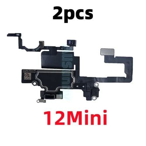 image-AliSunny 2pcs Earpiece Flex Cable for iPhone X XS XR 11 12 Pro Max Ear Sound Speaker Sensor Headset Earphone Parts