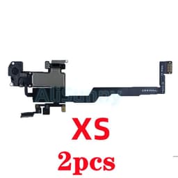 image-AliSunny 2pcs Earpiece Flex Cable for iPhone X XS XR 11 12 Pro Max Ear Sound Speaker Sensor Headset Earphone Parts