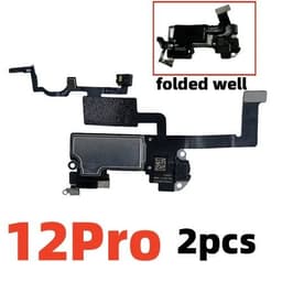image-AliSunny 2pcs Earpiece Flex Cable for iPhone X XS XR 11 12 Pro Max Ear Sound Speaker Sensor Headset Earphone Parts