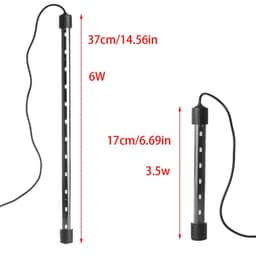 image-Aquarium Fish Tank LED Light Submersible Waterproof Bar Strip Lamp EU Plug New