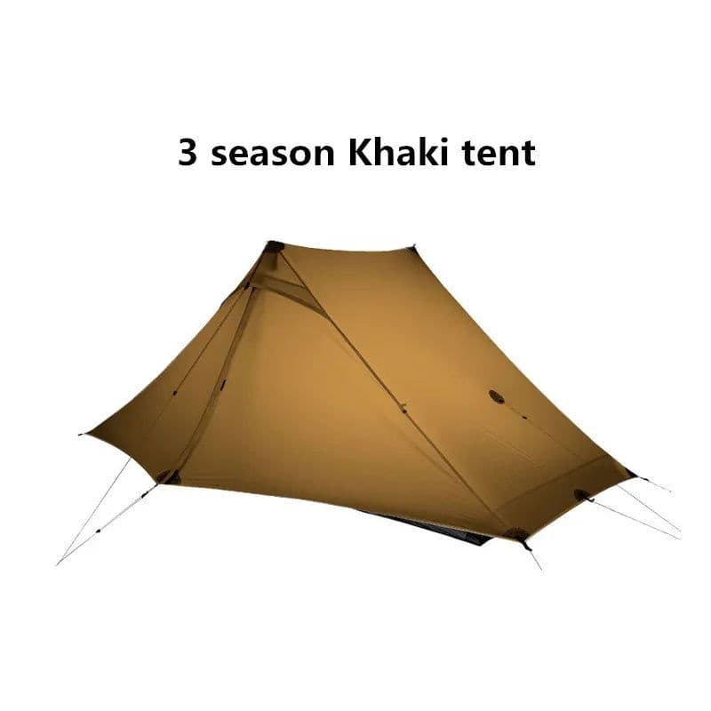 image-3F UL GEAR LanShan 2 pro 2 Person Outdoor Ultralight Camping Tent 3 Season Professional 20D Nylon Both Sides Silicon Tent