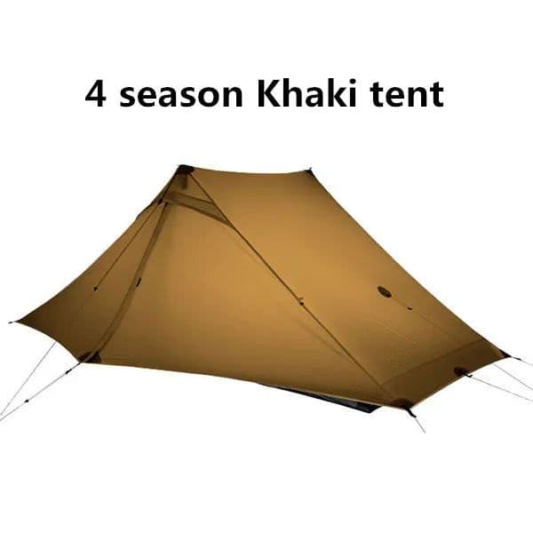 image-3F UL GEAR LanShan 2 pro 2 Person Outdoor Ultralight Camping Tent 3 Season Professional 20D Nylon Both Sides Silicon Tent