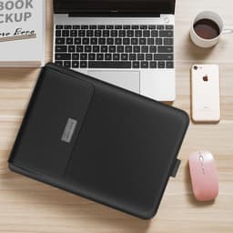 image-For Macbook Pro 13 Bag PU Stand Cover 2022 M2 Air 13.6 Pro 13 2021 Air 13 Pro 16 14 15 Laptop Sleeve Bag for Matebook 14