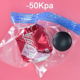 image-Reusable Vacuum Food Storage Bag Food Vacuum Sealer Sous Vide Bags USB Rechargeable Handheld Vacuum Air Pump Kitchen Gadget
