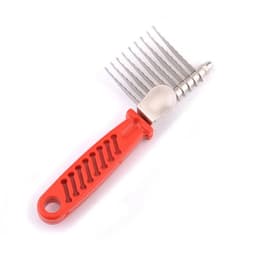 image-Pet Open Knot Comb Dematting Razor Rake Brush Dog Comb Grooming Tools Removes Knots Matted Fur & Tangles Gently For Dogs & Cats