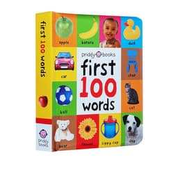 image-First 100 Animals Words Book for Kids Early Education Hardcover Board Book Baby Learning English Picture Books Montessori Toys