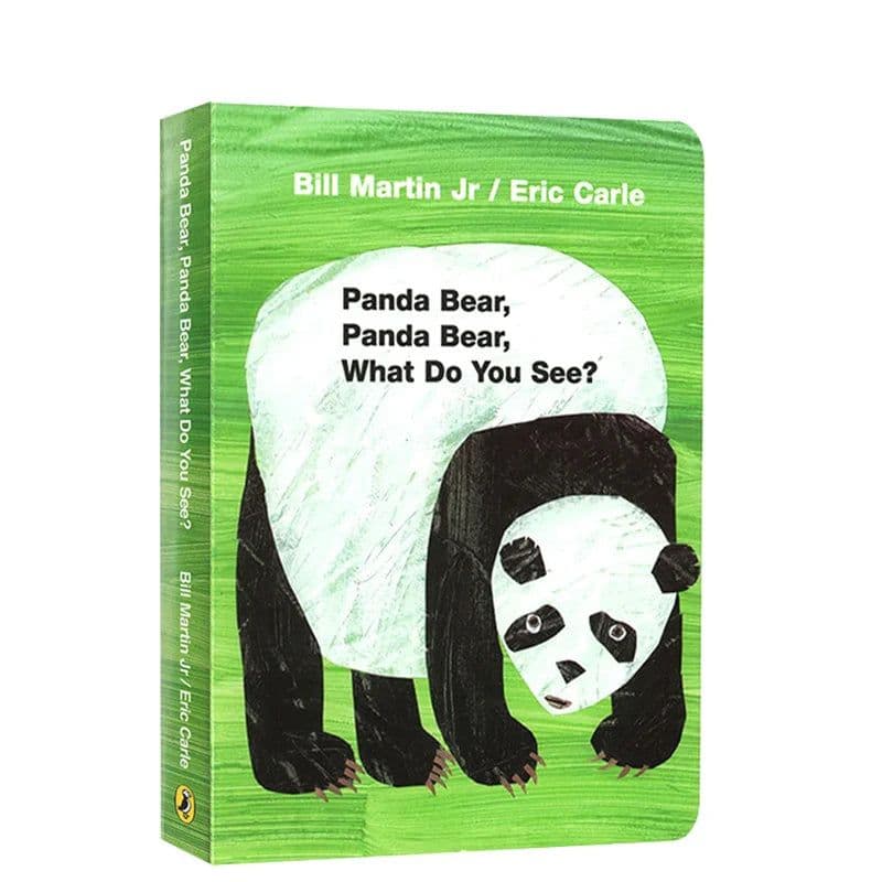 image-Original English Eric Carle Classic Picture Book for Baby Brown Bear Brown Bear What Do You See ? English Books for Children
