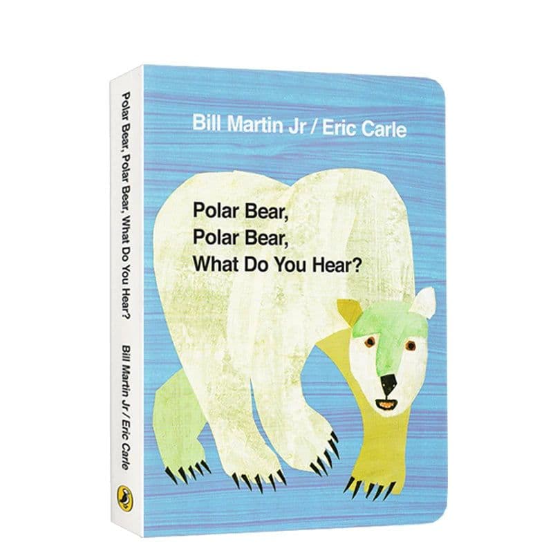 image-Original English Eric Carle Classic Picture Book for Baby Brown Bear Brown Bear What Do You See ? English Books for Children