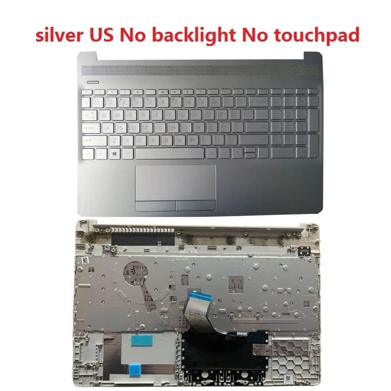 image-For HP 15-DW 15S-DU 15S-DY TPN-C139 250 G8 laptop LCD Back Cover/Front Bezel/Palmrest Upper/BOTTOM CASE L52007-001