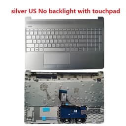 image-For HP 15-DW 15S-DU 15S-DY TPN-C139 250 G8 laptop LCD Back Cover/Front Bezel/Palmrest Upper/BOTTOM CASE L52007-001