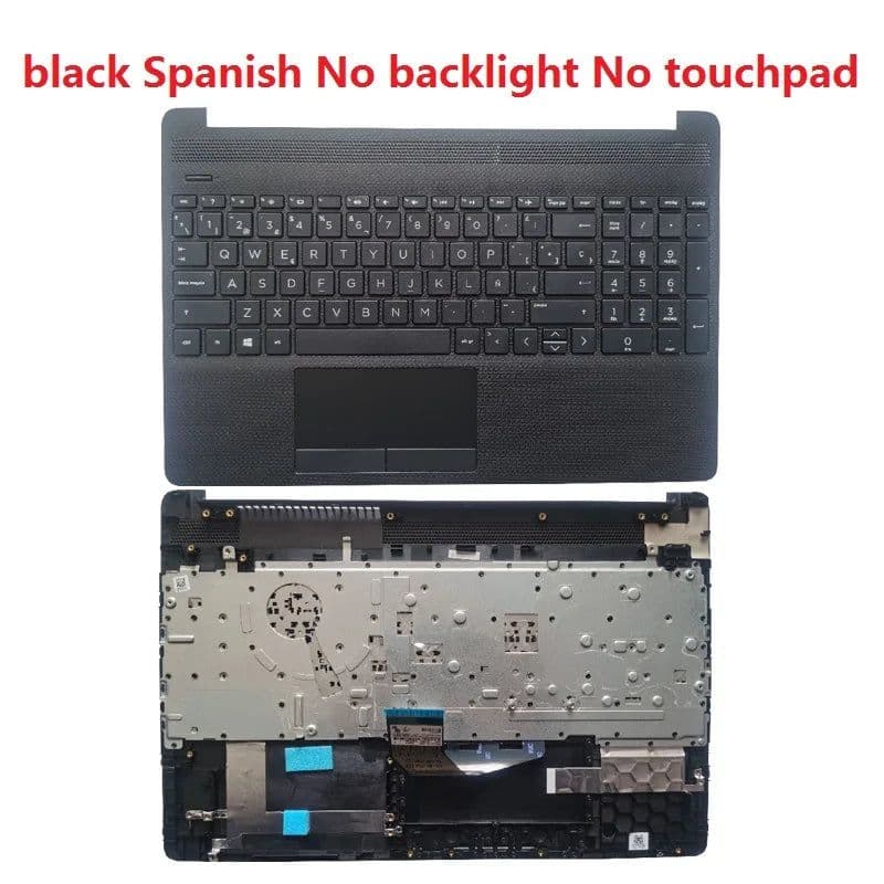 image-For HP 15-DW 15S-DU 15S-DY TPN-C139 250 G8 laptop LCD Back Cover/Front Bezel/Palmrest Upper/BOTTOM CASE L52007-001
