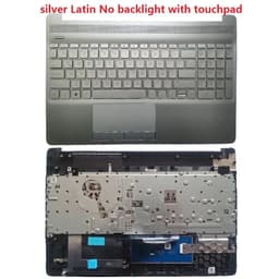 image-For HP 15-DW 15S-DU 15S-DY TPN-C139 250 G8 laptop LCD Back Cover/Front Bezel/Palmrest Upper/BOTTOM CASE L52007-001