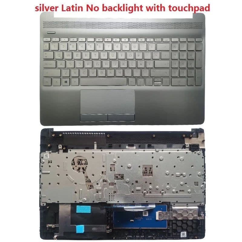 image-For HP 15-DW 15S-DU 15S-DY TPN-C139 250 G8 laptop LCD Back Cover/Front Bezel/Palmrest Upper/BOTTOM CASE L52007-001