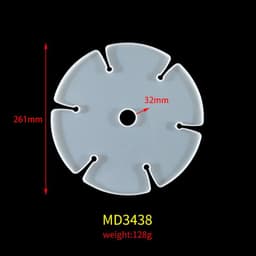 image-Flower Tea Cup Pad Molds Set DIY Handmade Crystal Big Flower Plate Clay Epoxy uv Resin Mold Silicone Craft Mold Art Home Decorat