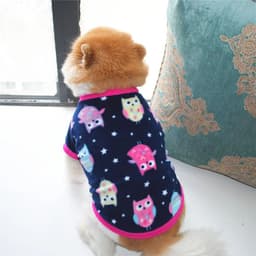 image-Winter Warm Pet Coat Christmas Dog Clothes For Small Dogs Chihuahua Pug Snowflake Snowman Printed Puppy Cat Clothing Ropa Perro