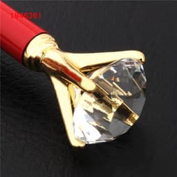 image-Fashion 095 Big Carat Large Diamond Crystal Business office Ballpoint Pens Pen For School Stationery Office Supplies