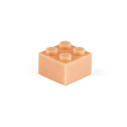 image-15pcs/lot DIY Blocks Building Bricks Thick 2X2 Educational Assemblage Construction Toys for Children Compatible With Brand