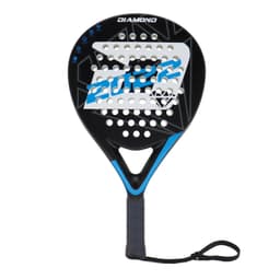 image-Born Raider Padel Racket Round Format Low Balance Wide Sweet Spot Carbon Fiber EVA Soft Padel Paddle for Advanced Player