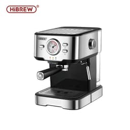 image-HiBREW Coffee Machine Cafetera 20 Bar Espresso inox Semi Automatic Expresso Cappuccino Hot Water Steam Temperature Display H5