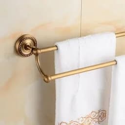 image-. Solid Brass Bathroom Accessories Set,Robe hook,Paper Holder,Towel Bar,Soap Basket,Bathroom Fitting Sets