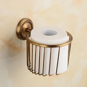 image-. Solid Brass Bathroom Accessories Set,Robe hook,Paper Holder,Towel Bar,Soap Basket,Bathroom Fitting Sets