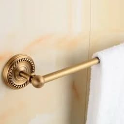 image-. Solid Brass Bathroom Accessories Set,Robe hook,Paper Holder,Towel Bar,Soap Basket,Bathroom Fitting Sets