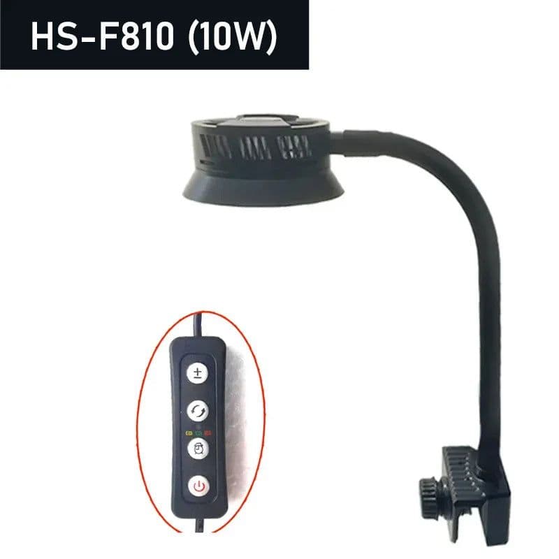 image-LED Seawater Fish Tank Light USB Plug Clownfish Coral Special Dimmable Timing Blue and White Fill Light Landscape Clip Light 30W