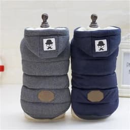 image-High Quality Pets Dog Clothes Cotton Winter Thicken Jacket Coat Costumes Hoodies Clothes for Small Puppy Dogs Cat Clothing 2021