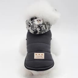 image-High Quality Pets Dog Clothes Cotton Winter Thicken Jacket Coat Costumes Hoodies Clothes for Small Puppy Dogs Cat Clothing 2021