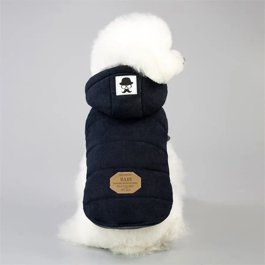 image-High Quality Pets Dog Clothes Cotton Winter Thicken Jacket Coat Costumes Hoodies Clothes for Small Puppy Dogs Cat Clothing 2021