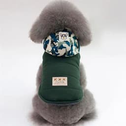 image-High Quality Pets Dog Clothes Cotton Winter Thicken Jacket Coat Costumes Hoodies Clothes for Small Puppy Dogs Cat Clothing 2021