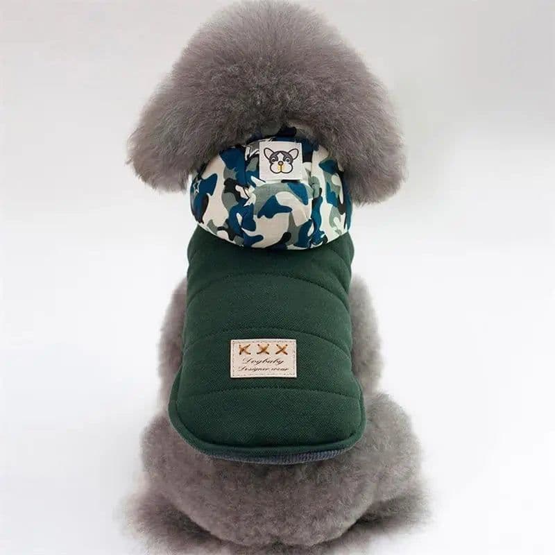 image-High Quality Pets Dog Clothes Cotton Winter Thicken Jacket Coat Costumes Hoodies Clothes for Small Puppy Dogs Cat Clothing 2021