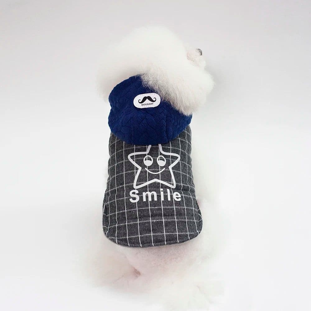 image-High Quality Pets Dog Clothes Cotton Winter Thicken Jacket Coat Costumes Hoodies Clothes for Small Puppy Dogs Cat Clothing 2021