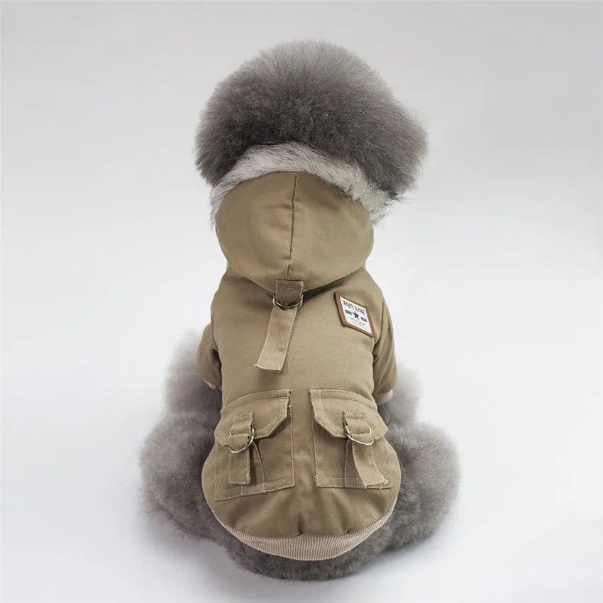 image-High Quality Pets Dog Clothes Cotton Winter Thicken Jacket Coat Costumes Hoodies Clothes for Small Puppy Dogs Cat Clothing 2021