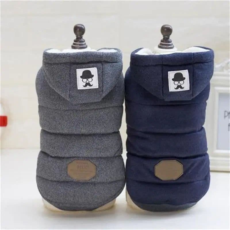 image-High Quality Pets Dog Clothes Cotton Winter Thicken Jacket Coat Costumes Hoodies Clothes for Small Puppy Dogs Cat Clothing 2021