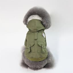 image-High Quality Pets Dog Clothes Cotton Winter Thicken Jacket Coat Costumes Hoodies Clothes for Small Puppy Dogs Cat Clothing 2021